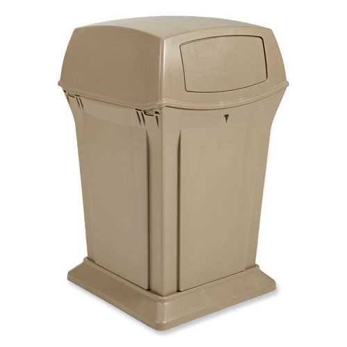Ranger Fire-safe Container, 45 Gal, Structural Foam, Beige - Image 3