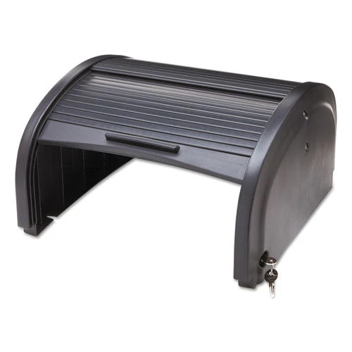 Locking Security Hood, 17.75w X 10.3h, Black - Image 1