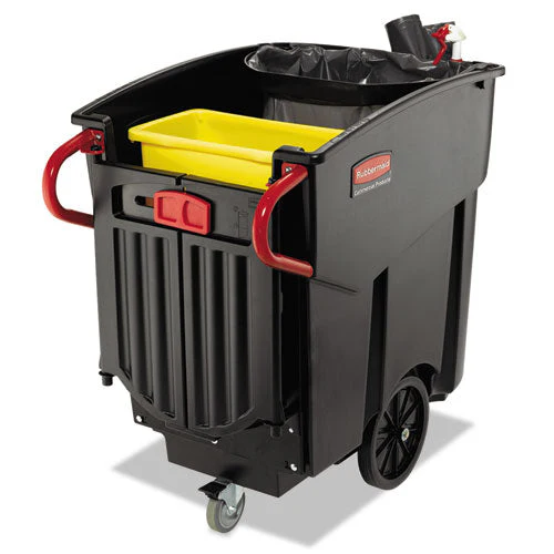 Mega Brute Mobile Container, 120 Gal, Plastic, Black - Image 1