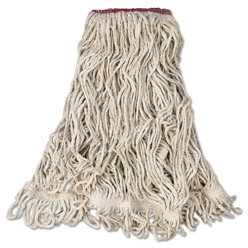 Super Stitch Blend Mop Head, Large, Cotton/synthetic, White, 6/carton - Image 1
