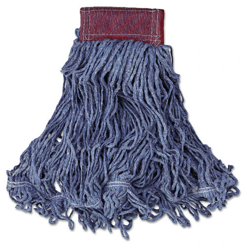 Super Stitch Blend Mop Head, Large, Cotton/synthetic, Blue - Image 1