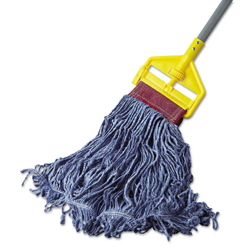 Super Stitch Blend Mop Head, Large, Cotton/synthetic, Blue - Image 2