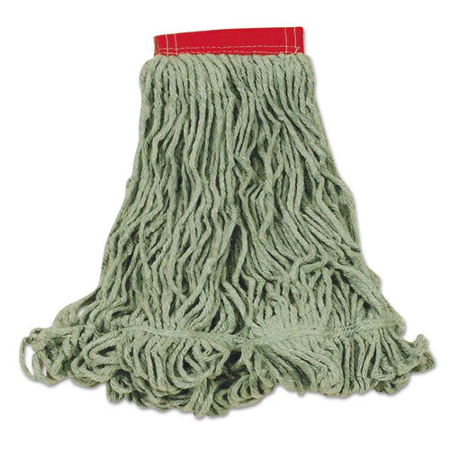 Super Stitch Blend Mop Heads, Cotton/synthetic, Green, Large - Image 1