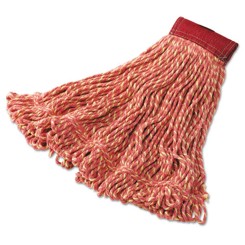 Super Stitch Blend Mop Heads, Cotton/synthetic, Red, Large - Image 1