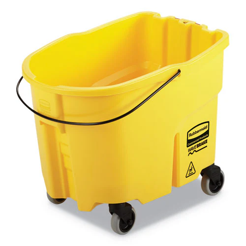 Wavebrake 2.0 Bucket, 8.75 Gal, Plastic, Yellow - Image 1
