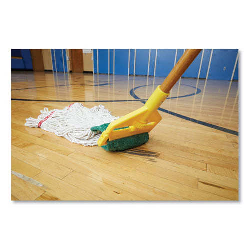 Invader Side-gate Wood Wet-mop Handle, 1" Dia X 60", Natural, 12/carton - Image 3