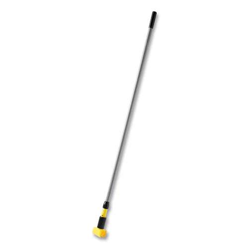 Fiberglass Gripper Mop Handle, 1″ Dia X 60″, Gray/yellow