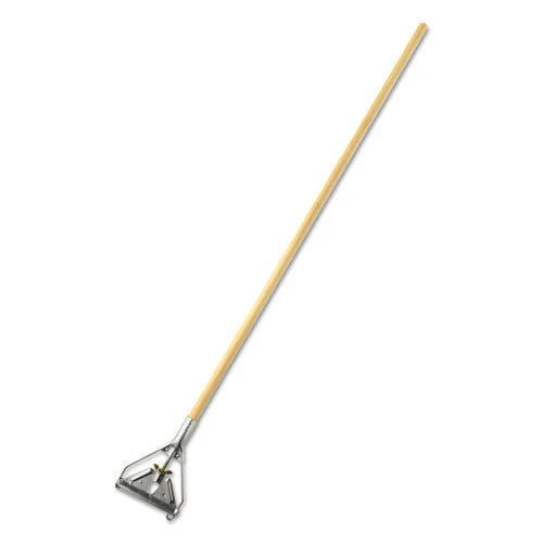 Invader Side-gate Wet-mop Handle, 1.13" Dia X 60", Wood/steel - Image 1