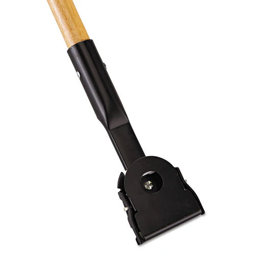 Snap-on Hardwood Dust Mop Handle, 1.5" Dia X 60", Natural - Image 2