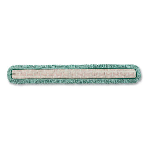 Hygen Dust Mop Heads With Fringe, Green, 60 In., Microfiber, Cut-end - Image 3