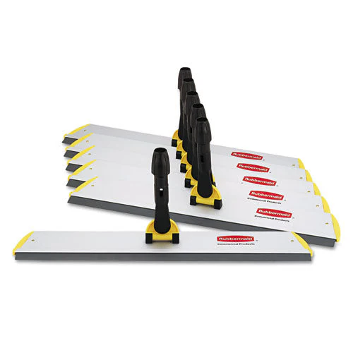 Hygen Quick Connect S-s Frame, Squeegee, 24w X 4 1/2d, Aluminum, Yellow - Image 1