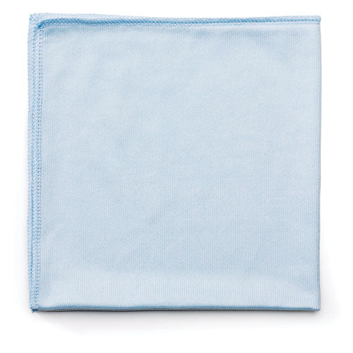 Executive Series Hygen Cleaning Cloths, Glass Microfiber, 16 X 16, Blue, 12/carton - Image 1
