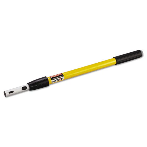 Hygen Quick-connect Extension Handle, 20" To 40", Yellow/black - Image 1
