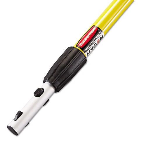 Hygen Quick-connect Extension Handle, 48" To 72", Yellow/black - Image 1