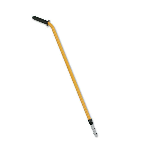 Hygen 48-72" Quick-connect Ergo Adjustable Handle, Black/yellow - Image 1