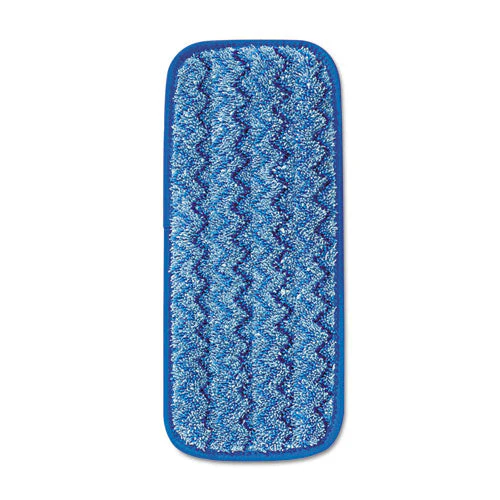 Microfiber Wall/stair Wet Mopping Pad, 13.75 X 5.5 X 0.5, Blue - Image 1