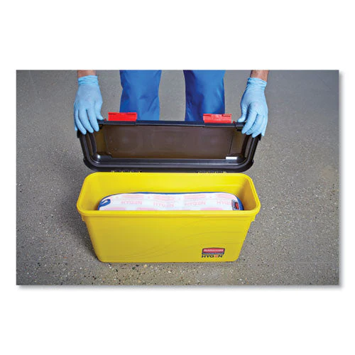 Hygen Charging Bucket, 6.8 Gal, Yellow - Image 2