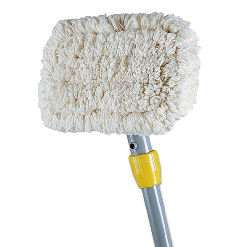 Wall-washer Kit, 9 X 5 White Cotton Head, 60" Gray Aluminum Handle - Image 1