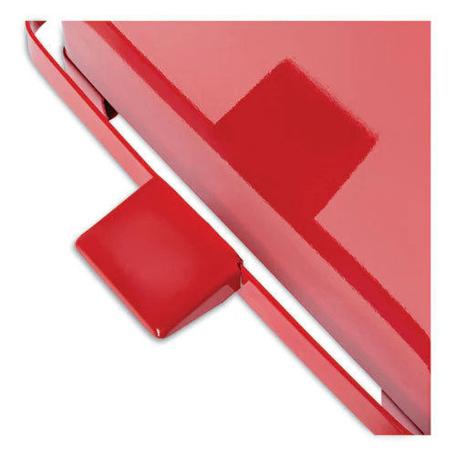 Defenders Heavy-duty Steel Step Can, 4 Gal, Steel, Red - Image 3