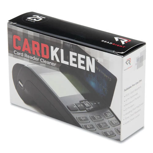 Cardkleen Presaturated Magnetic Head Cleaning Cards, 3 3/8" X 2 1/8", 25/box - Image 3