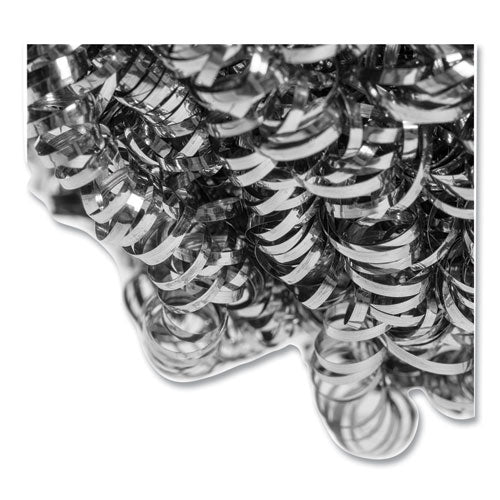 Stainless Steel Sponge, Polybagged, 1.75 Oz, Gray, 12/pack, 6 Packs/carton - Image 3