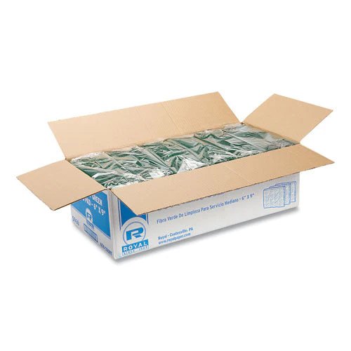 Medium-duty Scouring Pad, 6 X 9, Green, 10 Pads/pack, 6 Packs/carton - Image 2
