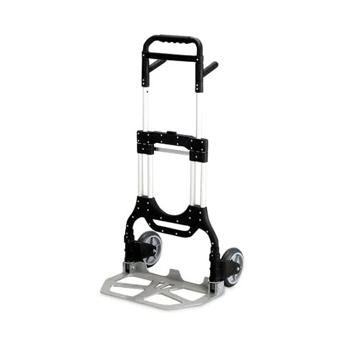 Stow-away Heavy-duty Hand Truck, 500 Lb Capacity, 23 X 24 X 50, Aluminum - Image 2