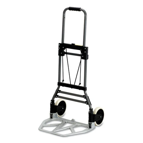 Stow-away Collapsible Medium Hand Truck, 275 Lb Capacity, 19 X 17.75 X 38.75, Aluminum - Image 1