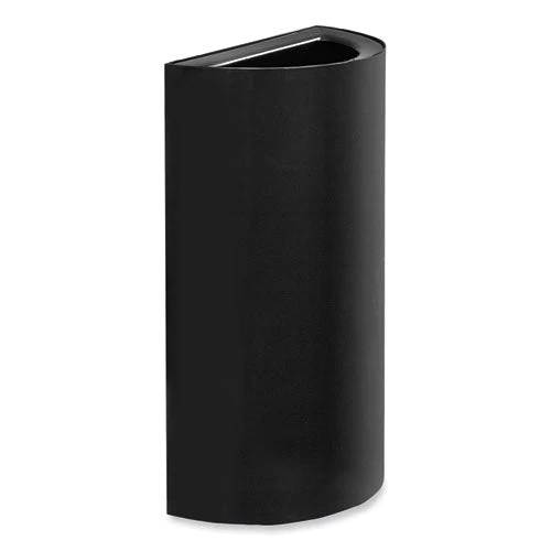 Mixx Recycling Center Half-round Receptacle, 23 Gal, Steel, Black, Ships In 1-3 Business Days - Image 2
