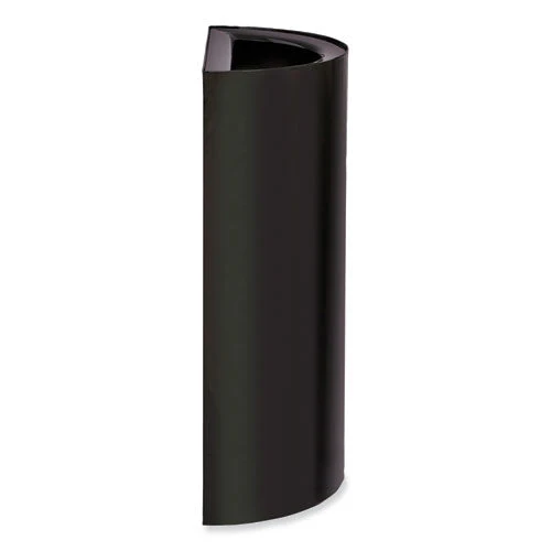 Mixx Recycling Center Half-round Receptacle, 23 Gal, Steel, Black, Ships In 1-3 Business Days - Image 3