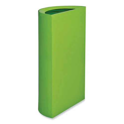 Mixx Recycling Center Half-round Receptacle, 23 Gal, Steel, Green, Ships In 1-3 Business Days - Image 3