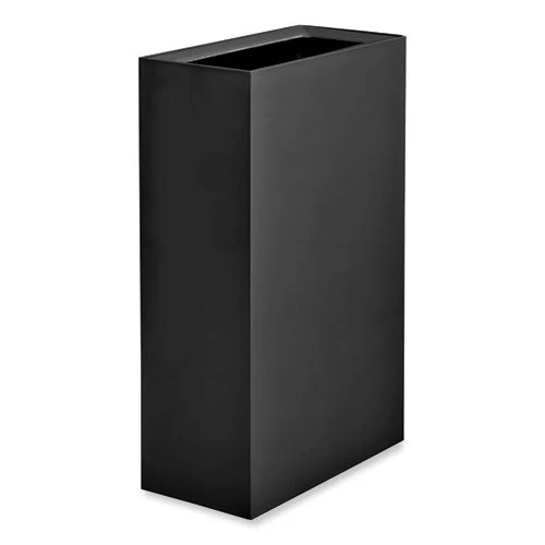 Mixx Recycling Center Rectangular Receptacle, 29 Gal, Steel, Black, Ships In 1-3 Business Days - Image 3