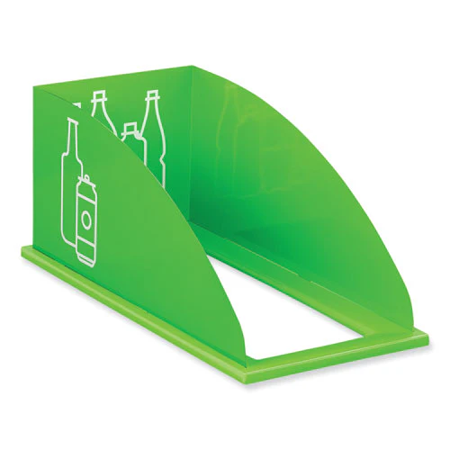 Mixx Recycling Center Lid, Topper Style, 9.87w X 19.87d X 0.62h, Green, Ships In 1-3 Business Days - Image 1