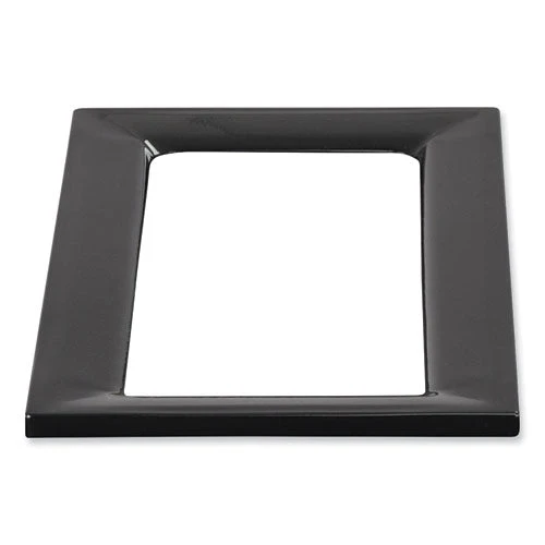 Mixx Recycling Center Lid, 9.87w X 19.87d X 0.62h, Black, Ships In 1-3 Business Days - Image 1