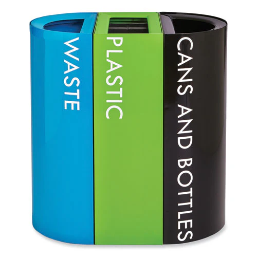Mixx Recycling Center Lid, 9.87w X 19.87d X 0.82h, Green, Ships In 1-3 Business Days - Image 2