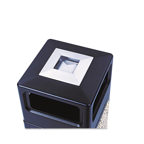 Canmeleon Aggregate Panel Receptacles, 15 Gal, Polyethylene/stainless Steel, Black - Image 2