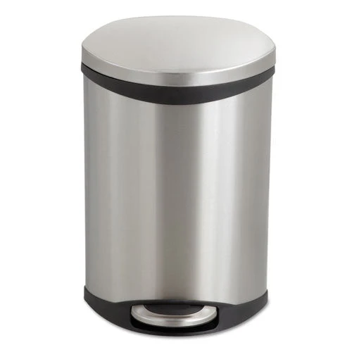 Step-on Medical Receptacle, 3 Gal, Steel, Stainless Steel - Image 2