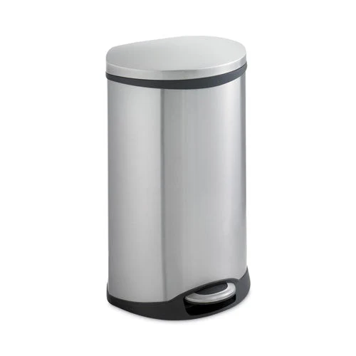 Step-on Medical Receptacle, 12.5 Gal, Steel, Stainless Steel - Image 2
