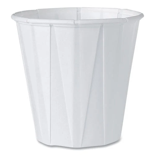 Paper Portion Cups, Proplanet Seal, 3.5 Oz, White, 100/bag, 50 Bags/carton - Image 1