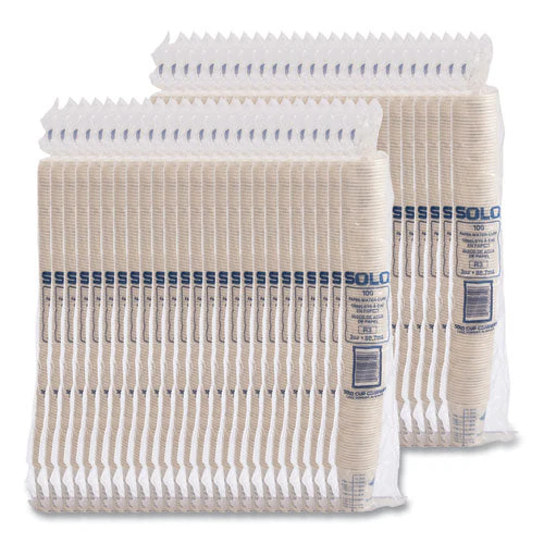 Paper Medical And Dental Graduated Cups, Proplanet Seal, 3 Oz, White/blue, 100/bag, 50 Bags/carton - Image 3