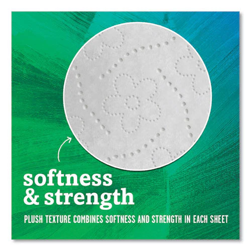 100% Recycled Bathroom Tissue, Septic Safe, Individually Wrapped Rolls, 2-ply, White, 500 Sheets/jumbo Roll, 60/carton - Image 2
