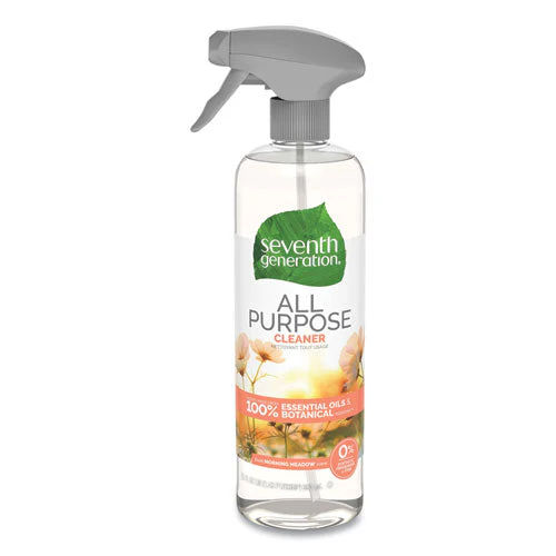 Natural All-purpose Cleaner, Morning Meadow, 23 Oz Trigger Spray Bottle, 8/carton - Image 1