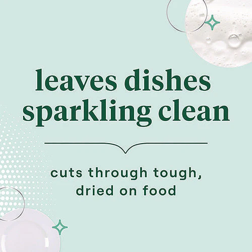 Natural Dishwashing Liquid, Free And Clear, 19 Oz Bottle - Image 3