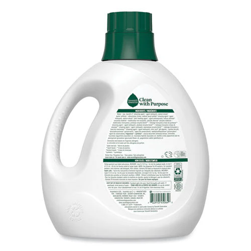 Natural Liquid Laundry Detergent, Fresh Lavender, 135 Oz Bottle, 4/carton - Image 2