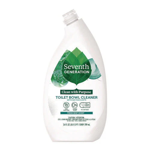 Toilet Bowl Cleaner, Fresh Mint Scent, 24 Oz Bottle - Image 1