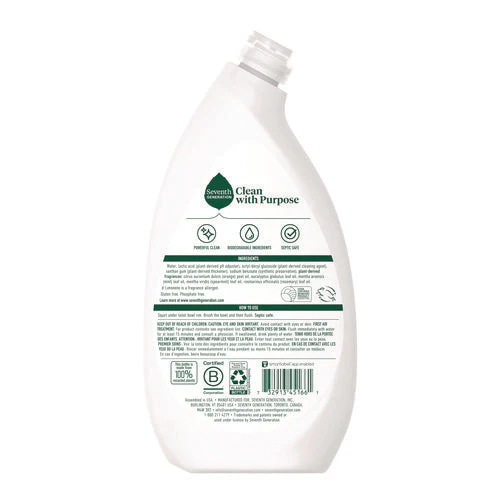 Toilet Bowl Cleaner, Fresh Mint Scent, 24 Oz Bottle - Image 3
