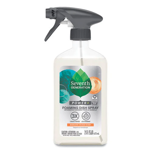 Foaming Dish Spray, Mandarin Orange Scent, 16 Oz Bottle, 6/carton - Image 1