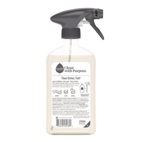 Foaming Dish Spray, Mandarin Orange Scent, 16 Oz Bottle - Image 2