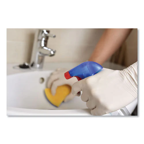 Latex Powdered Gloves, Cream, Large, 100/box - Image 2