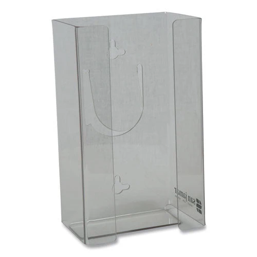 Clear Plexiglas Disposable Glove Dispenser, 1-box, Plexiglas, Clear, 5.5 X 3.75 X 10 - Image 2